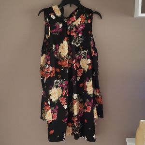 short floral dress